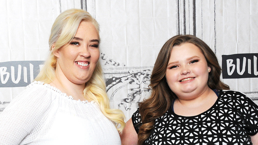 Mama June and Honey Boo Boo smiling