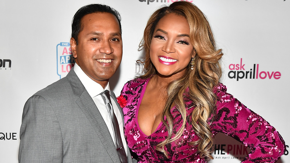 Mariah Huq and Dr. Aydin Huq smile