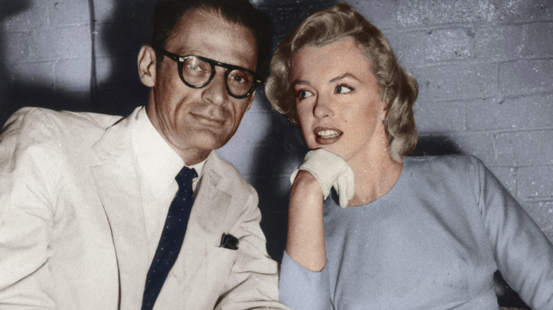 Marilyn Monroe and Arthur Miller