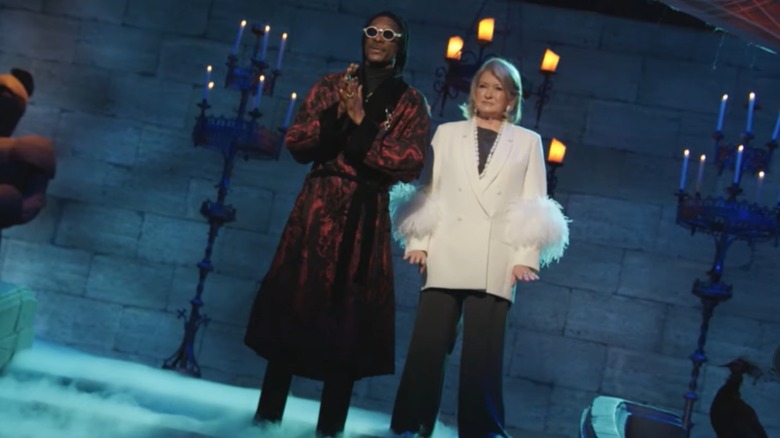 Snoop Dogg, Martha Stewart in their special