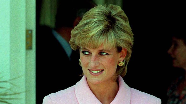Diana Spencer in pink, 1995