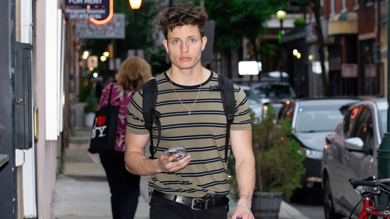 Matt Rife walking on street