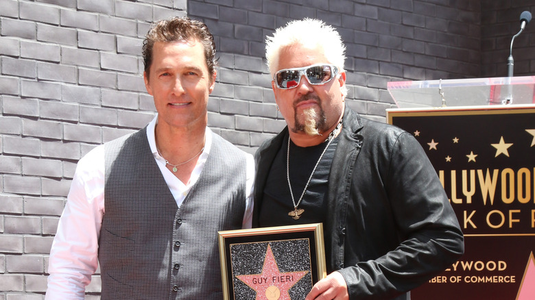 Matthew McConaughey and Guy Fieri