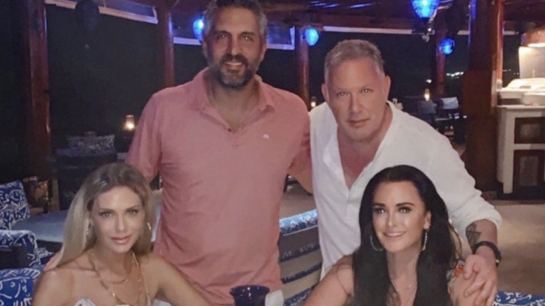 Dorit Kemsley, Mauricio Umansky, PK Kemsley, and Kyle Richards