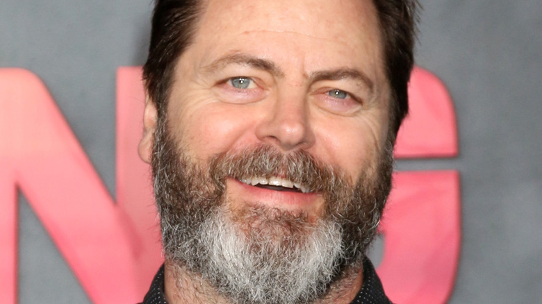 Nick Offerman smiling 