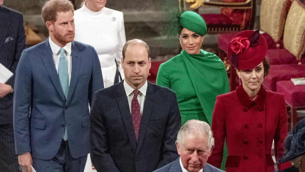 Royal family with Meghan and Harry