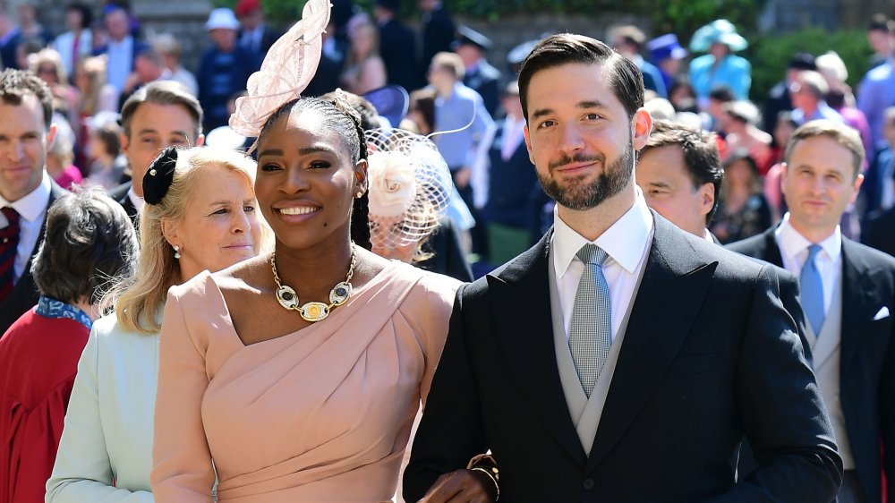 Serena Williams and Alex Ohanian