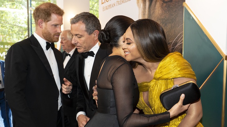 Prince Harry, Bob Iger, Meghan Markle, and Beyonce