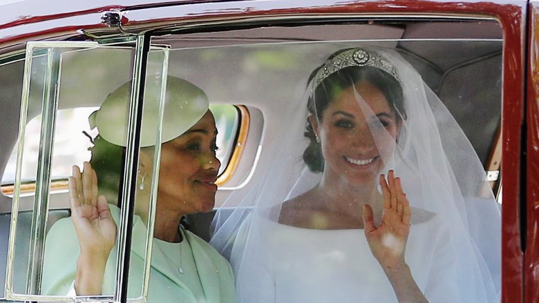 Doria Ragland and Meghan Markle