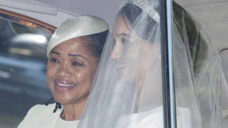 Doria Ragland and Meghan Markle