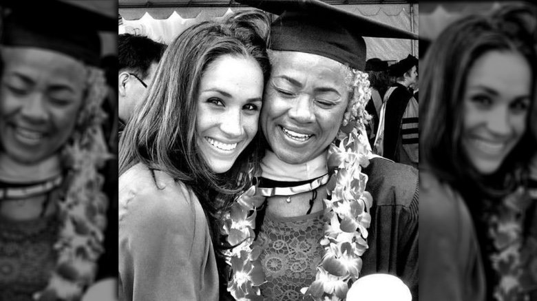 Meghan Markle and her mother Doria Ragland