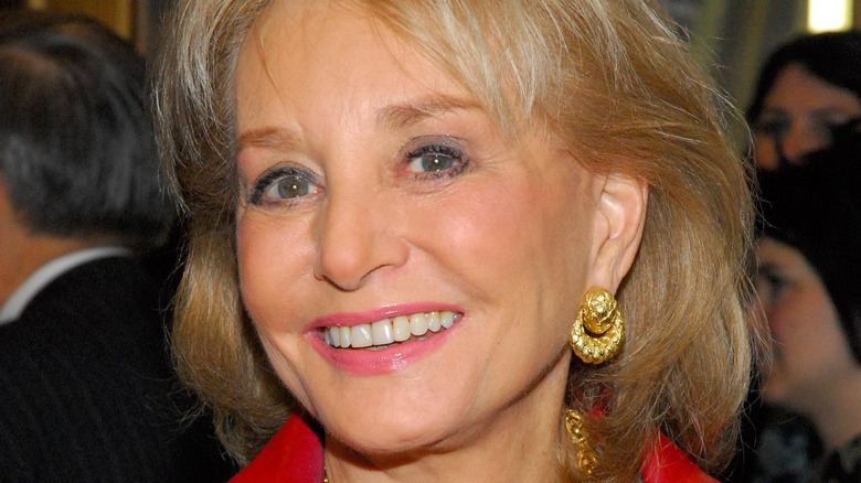 Barbara Walters smiling 