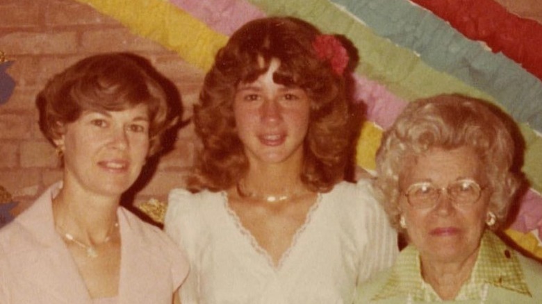 Melinda Gates with her mom and grandma