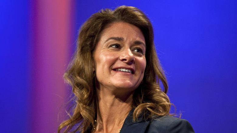 Melinda Gates smiling at event