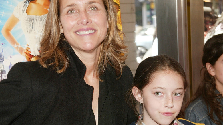 Meredith Vieira and daughter Lily in 2004