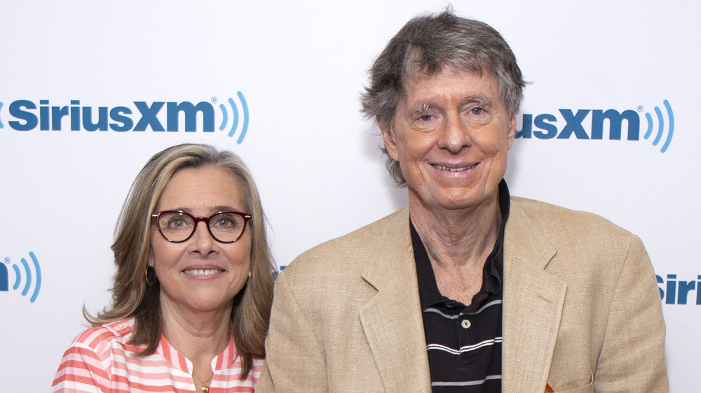 Meredith Vieira and Richard Cohen at Sirius XM studios