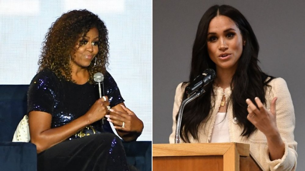 Michelle Obama and Meghan Markle