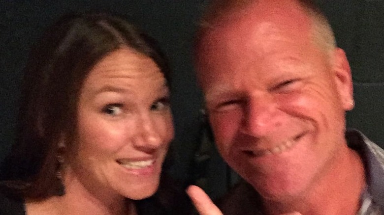 Mike Holmes with daughter Amanda