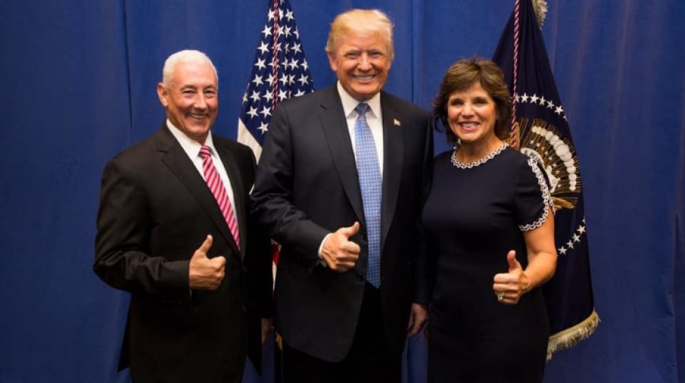 Donald Trump with Greg Pence