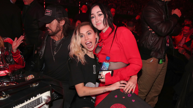 Miley Cyrus and Noah Cyrus