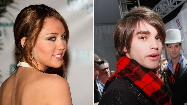 Miley Cyrus, Justin Gaston in 2008