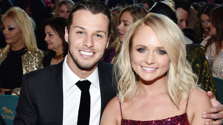 Miranda Lambert and Brendan McLoughlin at an awards show