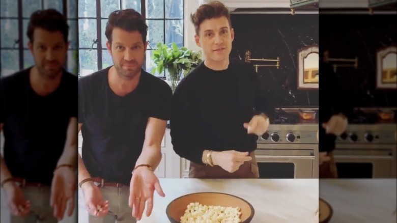 Nate Berkus, Jeremiah Brent in the kitchen