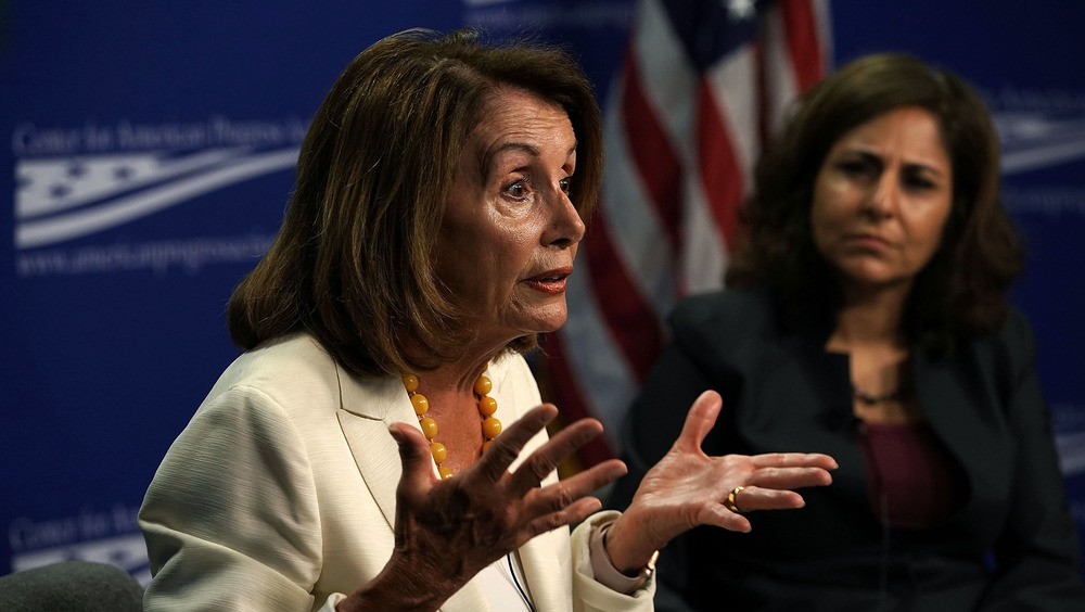 Nancy Pelosi with Neera Tanden