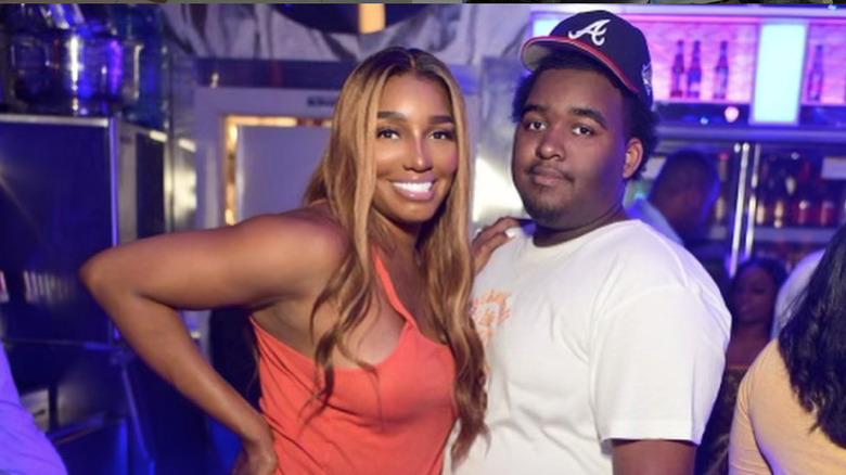 Nene Leakes and her son Brentt