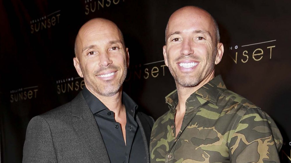 Brett and Jason Oppenheim on the red carpet