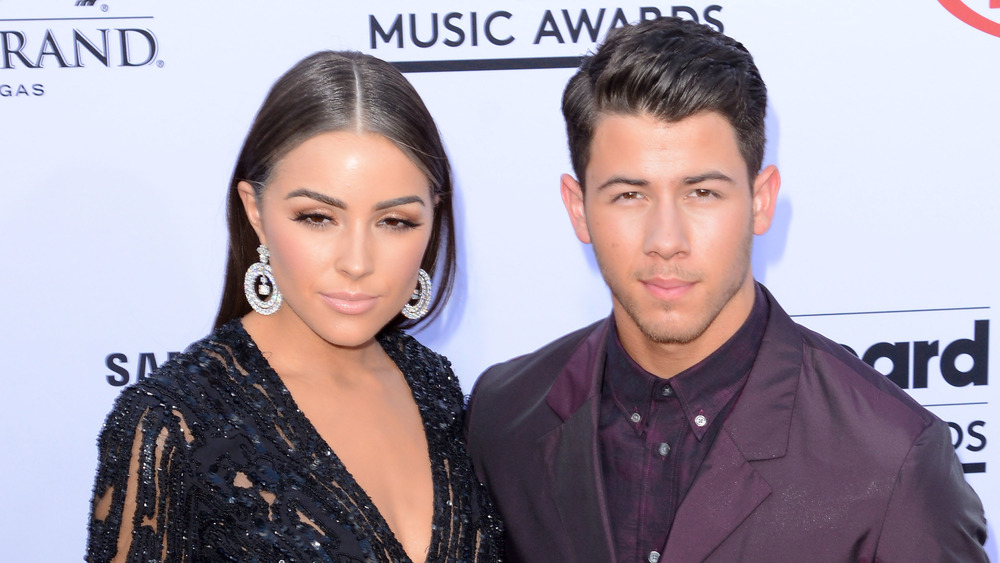 Nick Jonas with Oliva Culpo