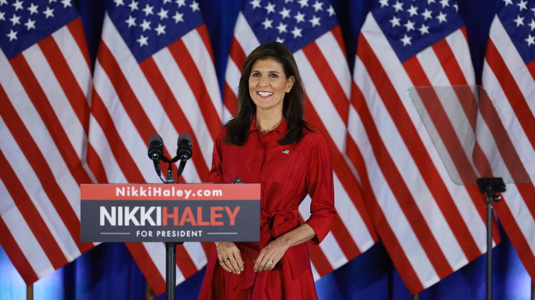 Nikki Haley campaigning