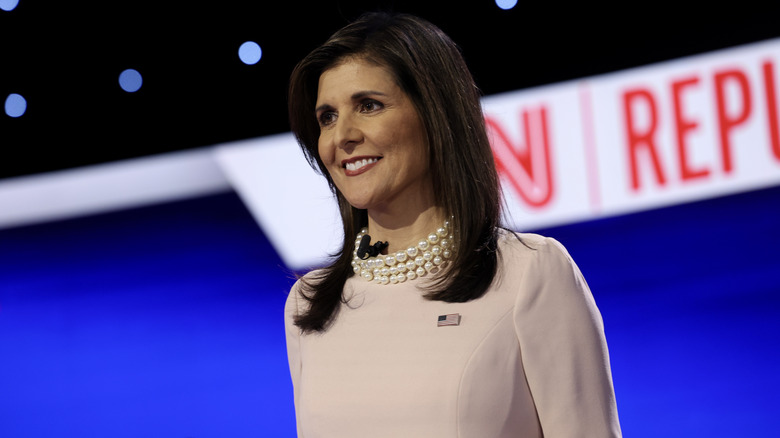 Nikki Haley smiling