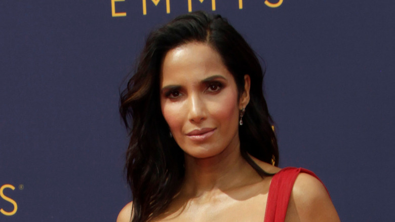 Padma Lakshmi poses at an event