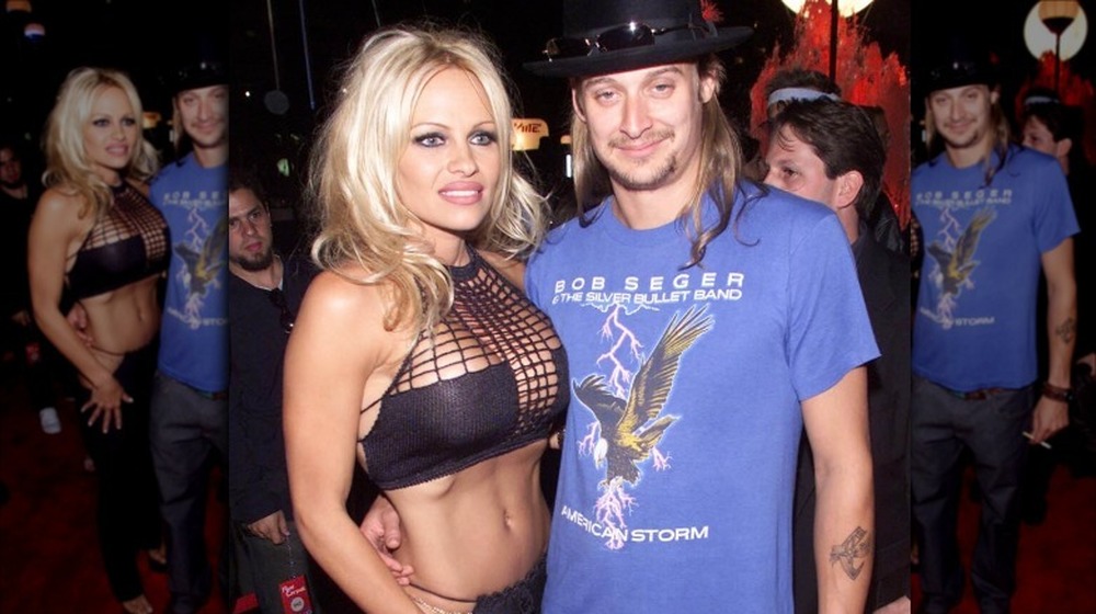Pamela Anderson and Kid Rock attend event