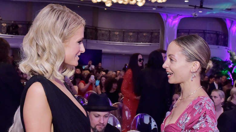 Paris Hilton and Nicole Richie reconnect at a 2018 event