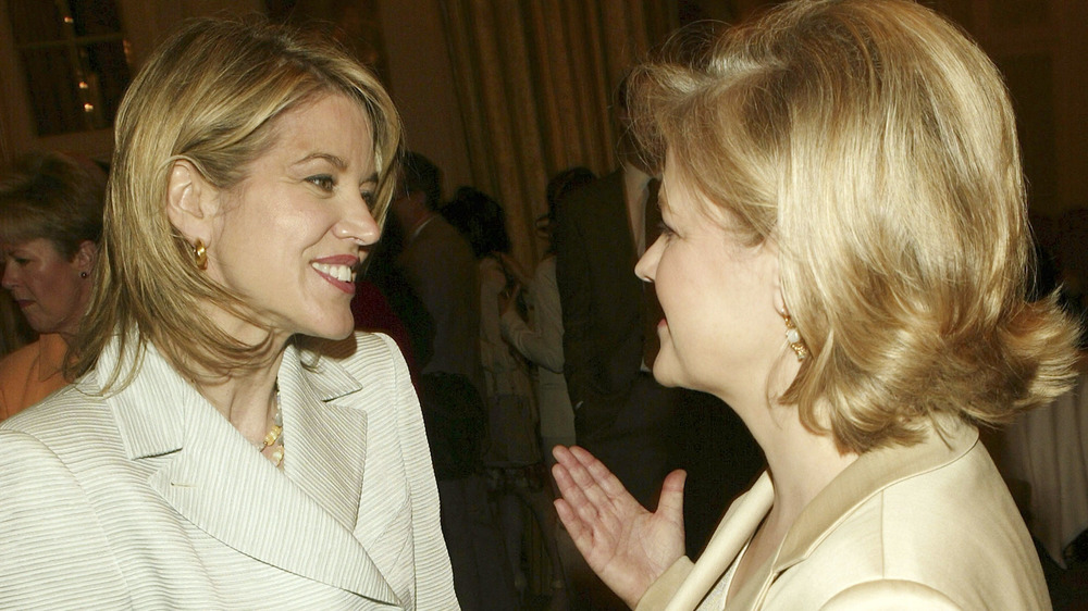 Paula Zahn and Candice Bergen