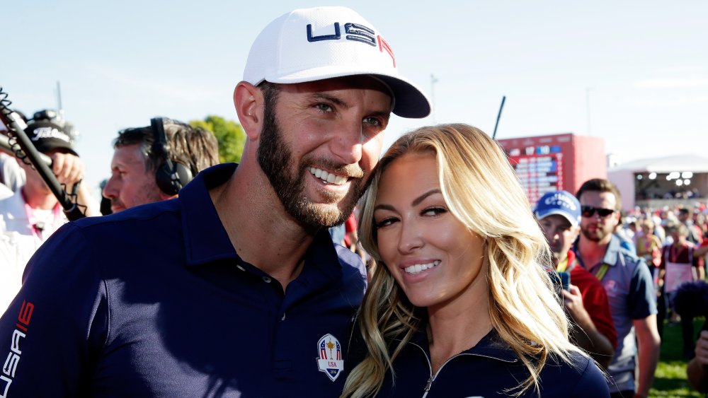 Paulina Gretzky and Dustin Johnson