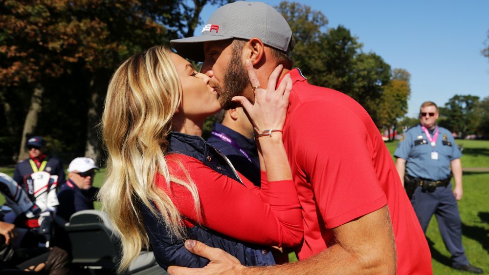 Paulina Gretzky and Dustin Johnson