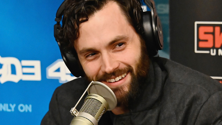 Penn Badgley on radio show