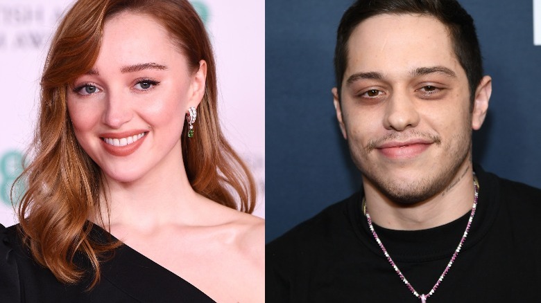 Phoebe Dynevor and Pete Davidson