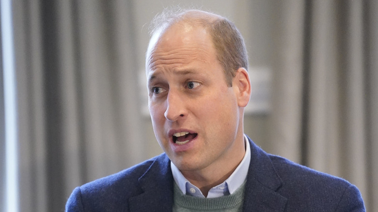 Prince William speaking