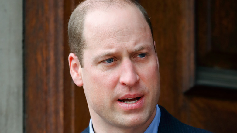 Prince William attending an event