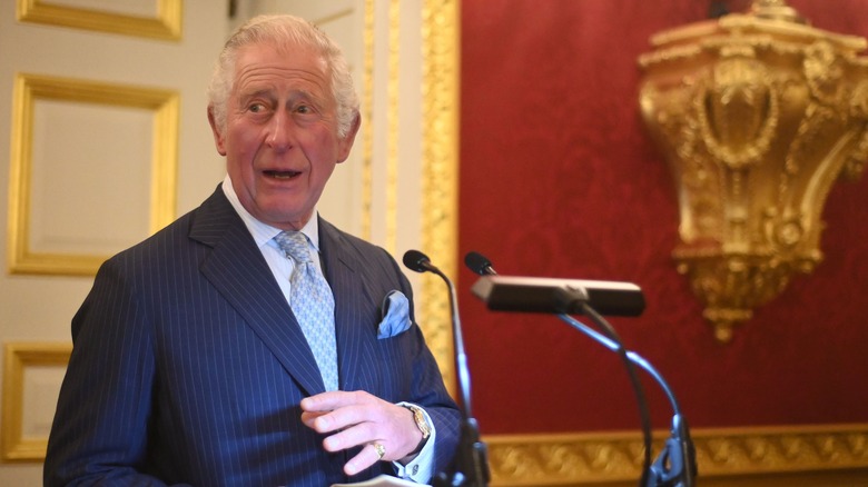 Prince Charles speaking 