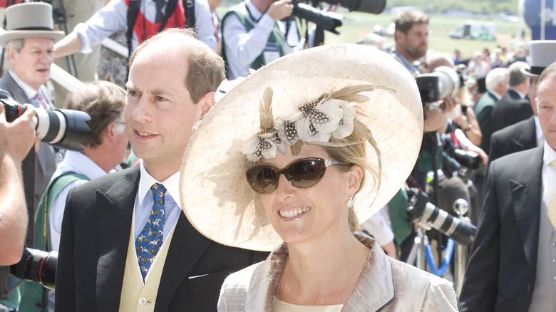 Prince Edward, Sophie at an event  