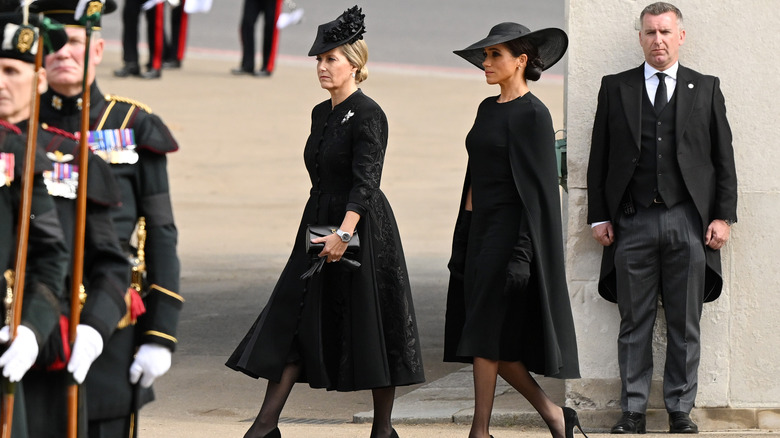 Countess of Wessex and Meghan Markle