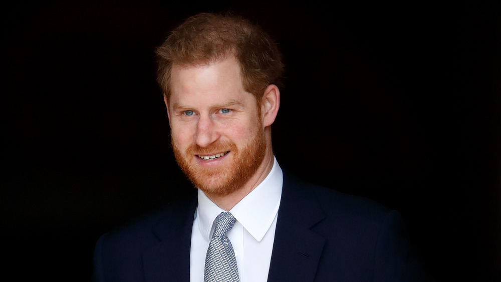 Prince Harry hosting an event