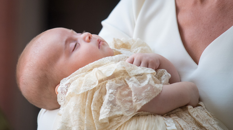 Prince Louis as a baby