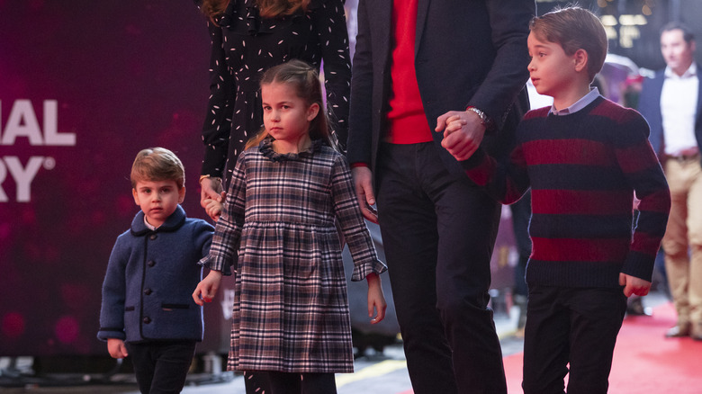 Prince Louis, Princess Charlotte, and Prince George