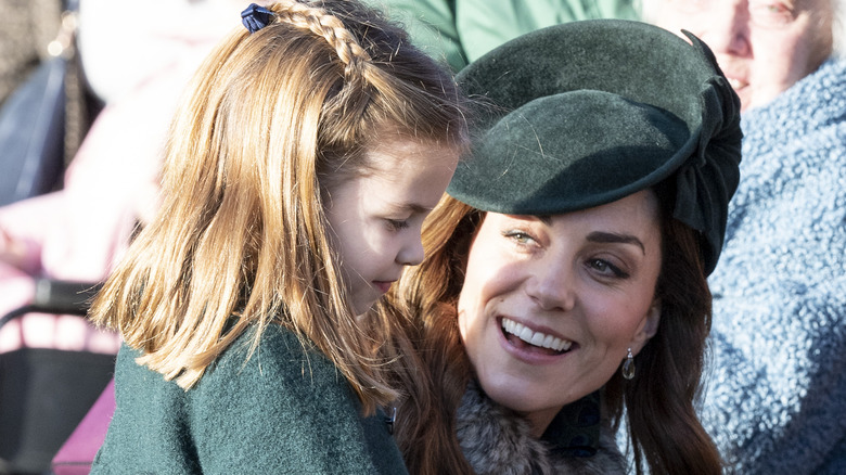 Princess Charlotte and Kate Middleton